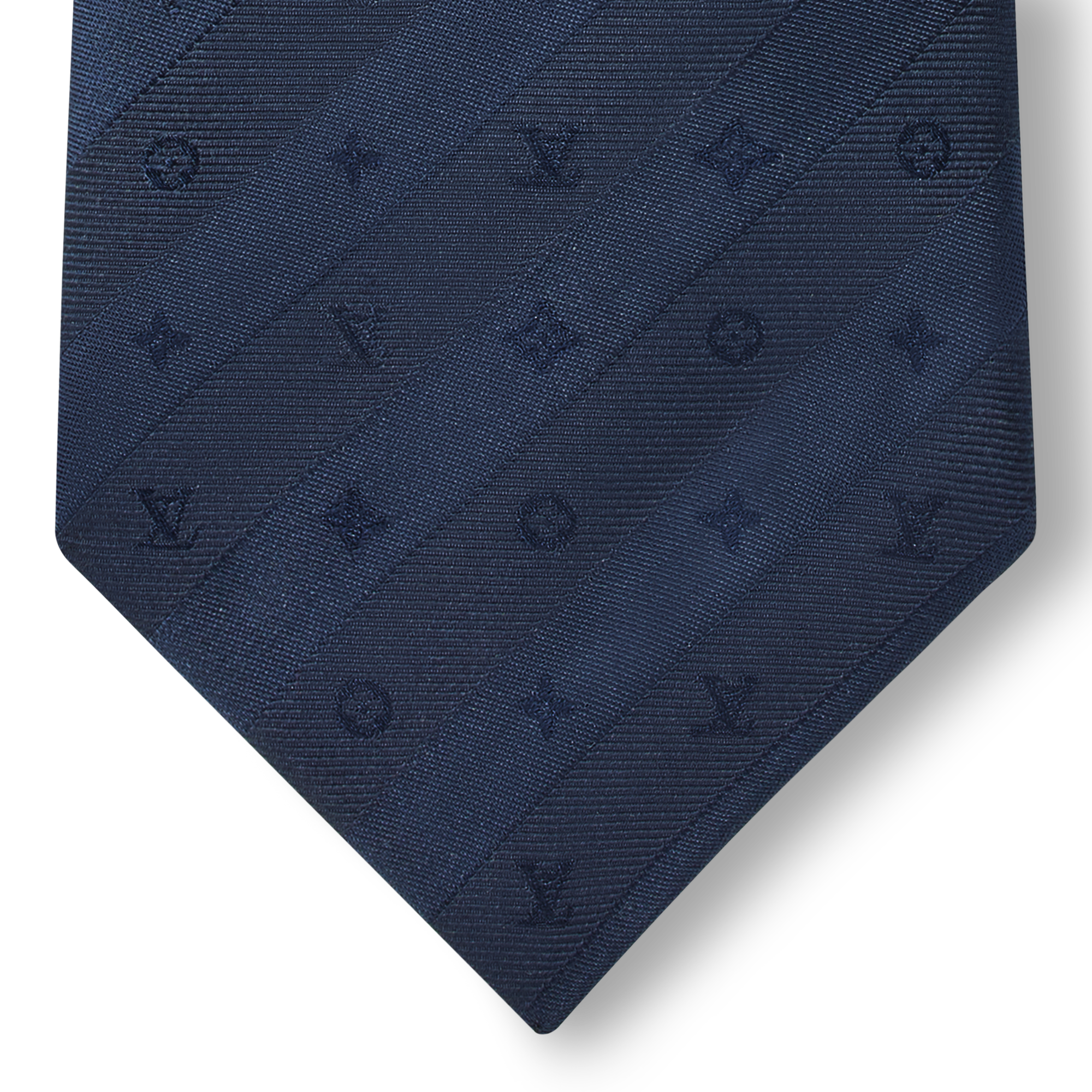 Corbata Monogram Stripy S00 Hombre Accesorios Corbatas y pañuelos | LOUIS VUITTON (Zoom de producto)