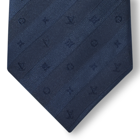 Corbata Monogram Stripy S00 Hombre Accesorios Corbatas y pañuelos | LOUIS VUITTON (Zoom de producto)