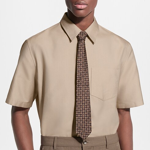 Corbata Monogram Windowpane S00 Hombre Accesorios Todos los accesorios | LOUIS VUITTON (Zoom de producto)
