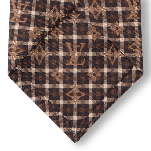 Corbata Monogram Windowpane S00 Hombre Accesorios Todos los accesorios | LOUIS VUITTON (Zoom de producto)