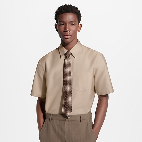 Corbata Monogram Windowpane S00 Hombre Accesorios Todos los accesorios | LOUIS VUITTON (Zoom de producto)