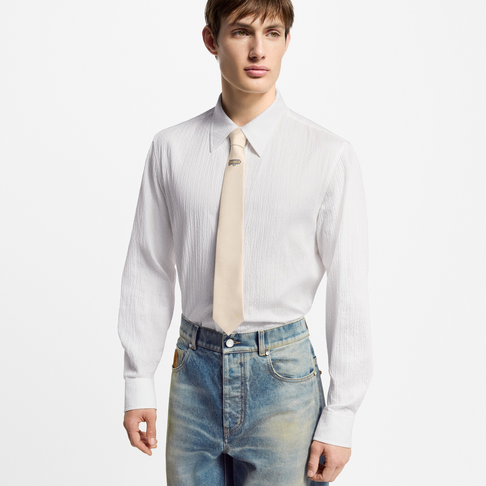 Corbata Pilot S00 Hombre Accesorios Corbatas y pañuelos | LOUIS VUITTON (Zoom de producto)