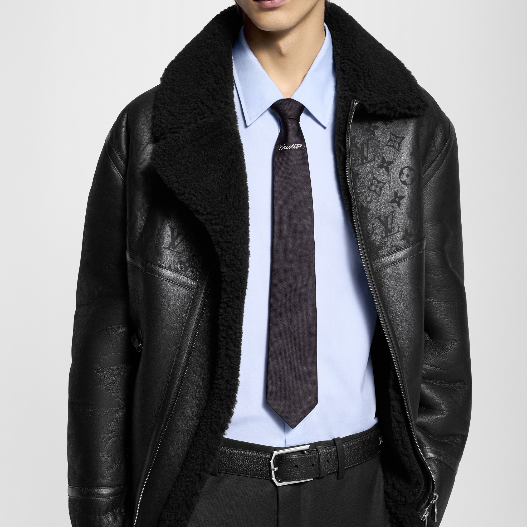 Corbata Signature S00 Hombre Accesorios Corbatas y pañuelos | LOUIS VUITTON (Zoom de producto)