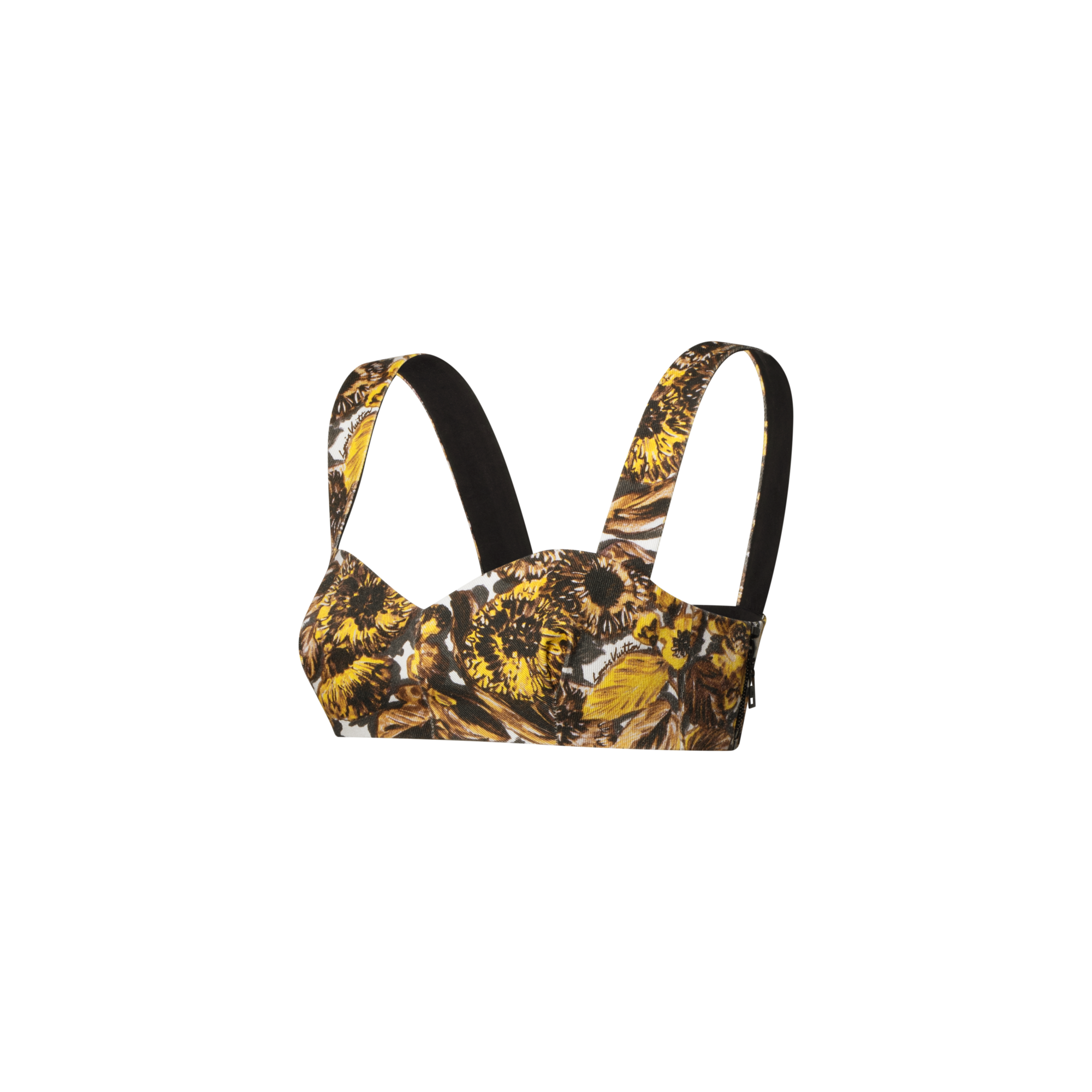 Corpiño con estampado floral  Mujer Prêt-à-Porter Tops | LOUIS VUITTON (Zoom de producto)