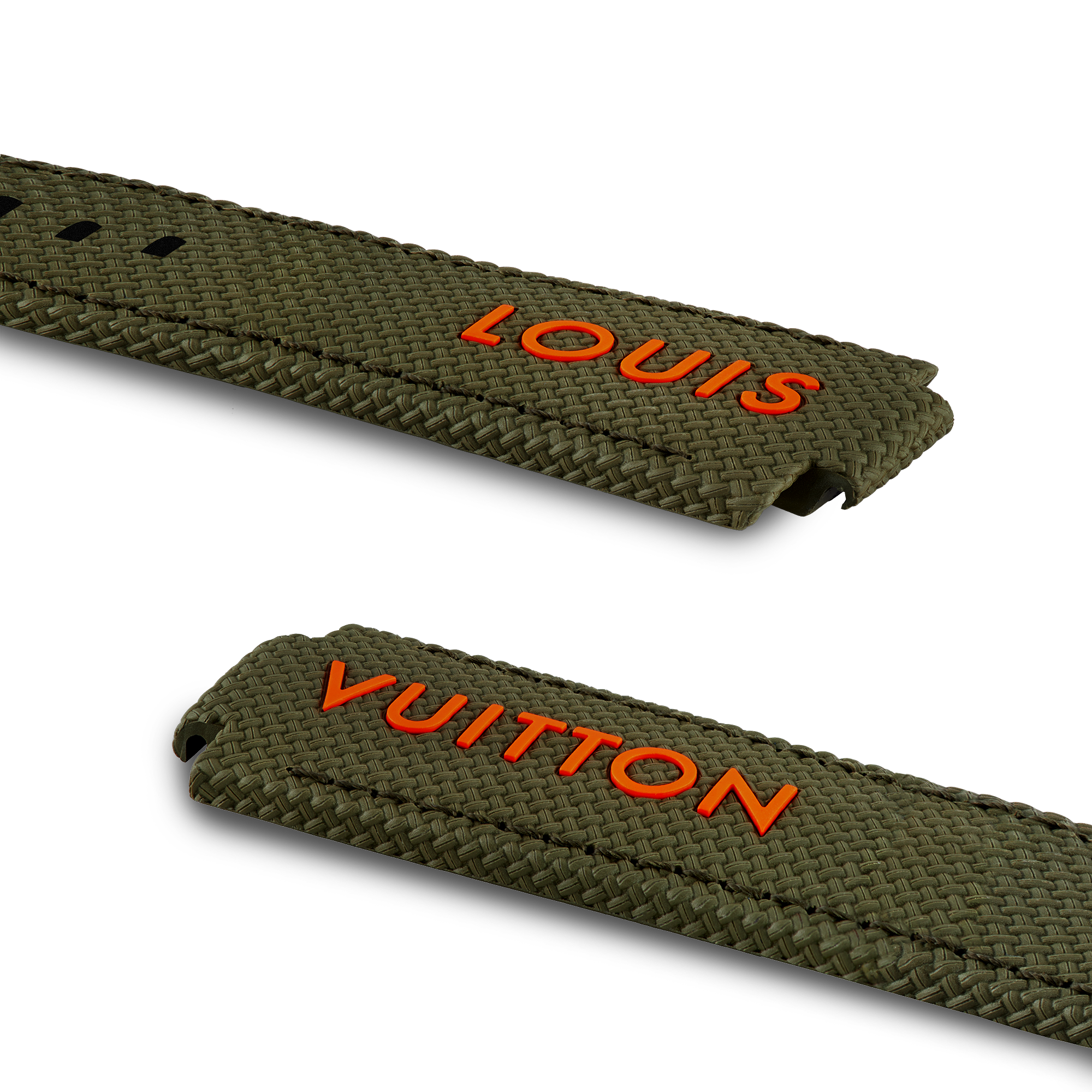 Correa de goma para reloj Tambour Louis Vuitton  Relojería Colecciones de Relojes Correas de reloj | LOUIS VUITTON (Zoom de producto)