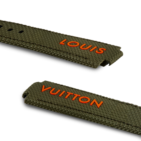 Correa de goma para reloj Tambour Louis Vuitton Relojería Colecciones de Relojes Correas de reloj | LOUIS VUITTON (Zoom de producto)