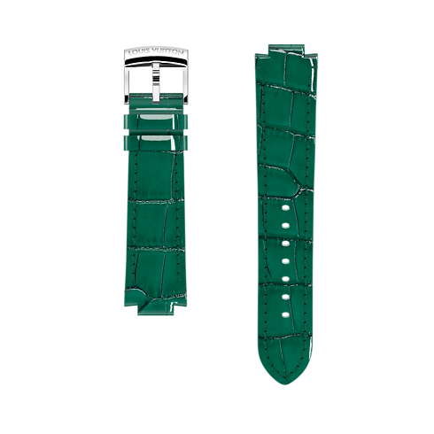 Correa de piel de cocodrilo para reloj Tambour Mujer Joyería My LV Tambour | LOUIS VUITTON (Zoom de producto)