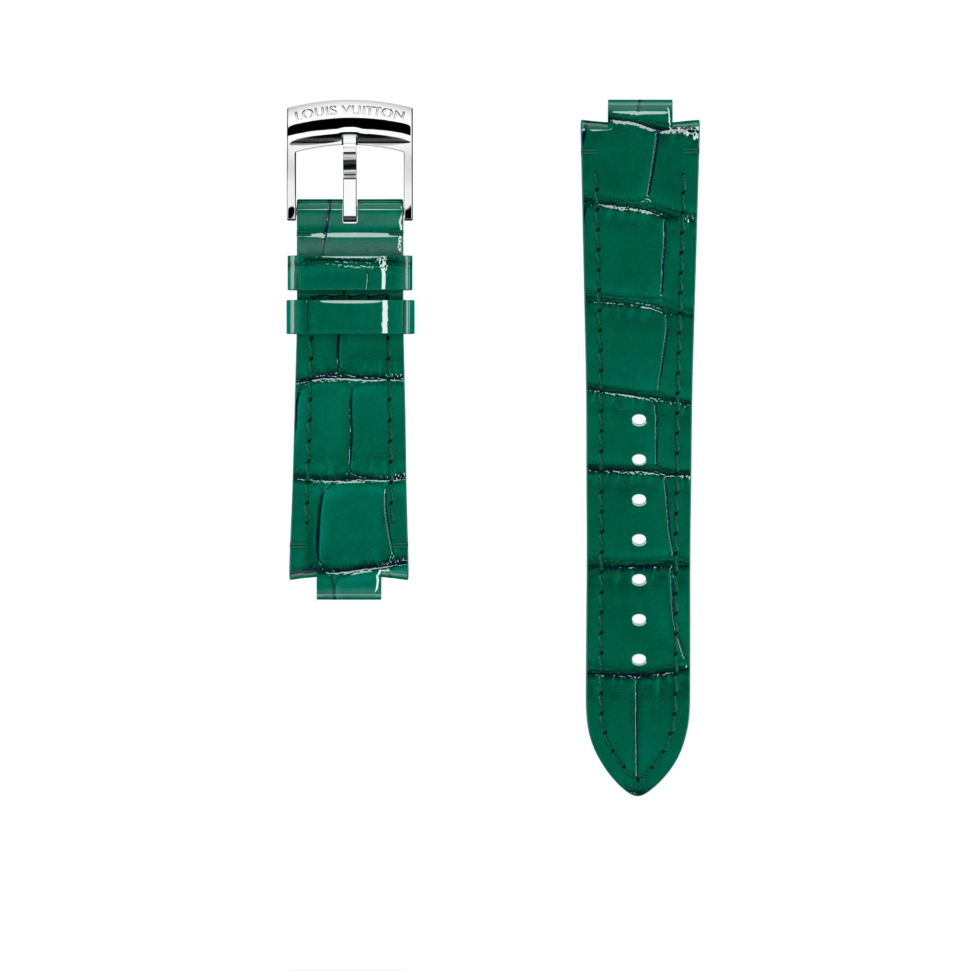 Correa de piel de cocodrilo para reloj Tambour   Mujer Joyería My LV Tambour | LOUIS VUITTON (Zoom de producto)