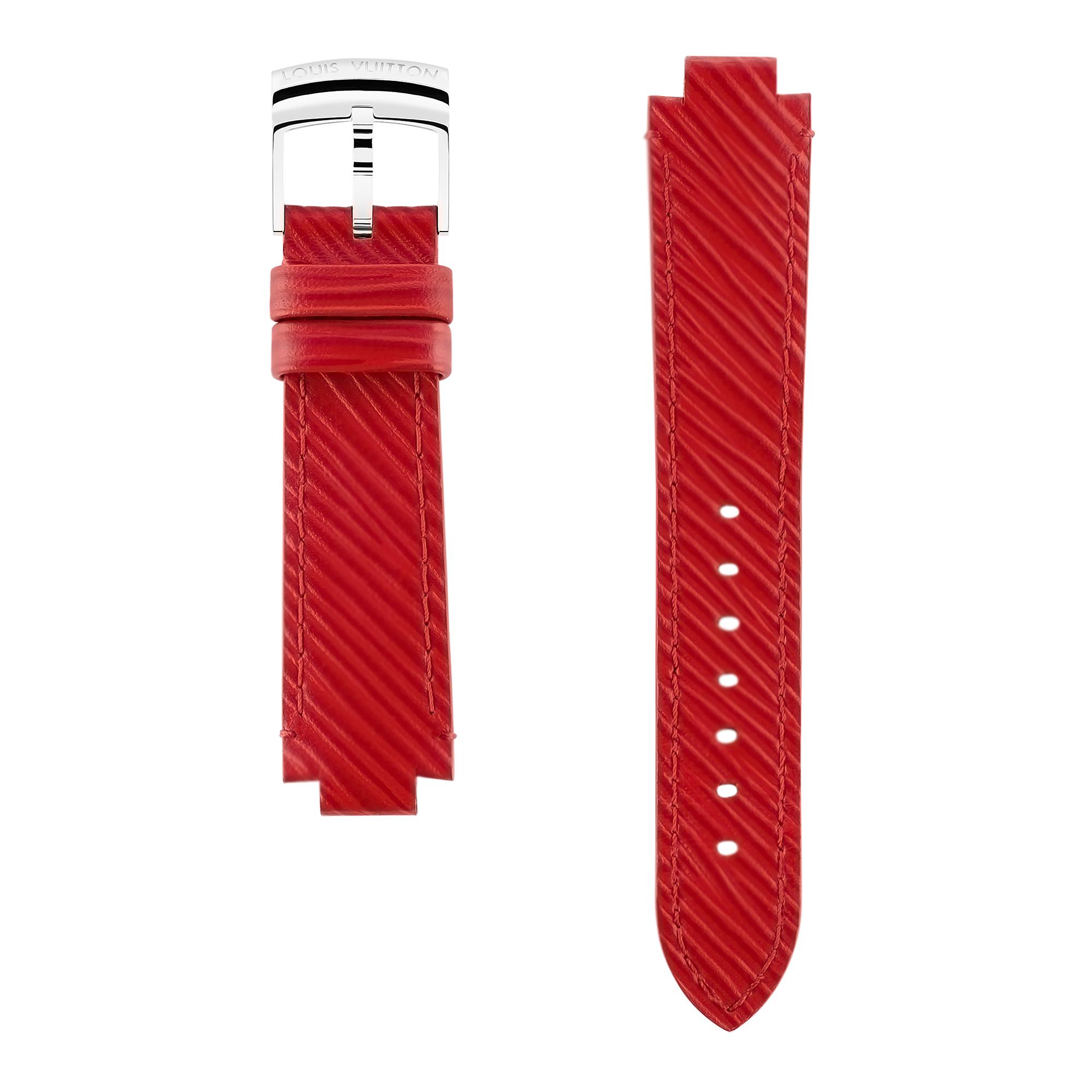 Correa de piel Epi para reloj Tambour  Mujer Joyería My LV Tambour | LOUIS VUITTON (Zoom de producto)