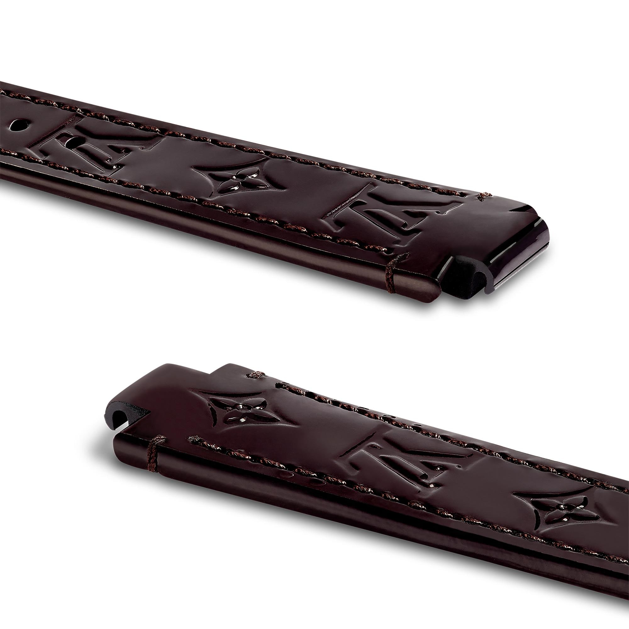 Correa de piel Monogram Vernis para reloj Tambour  Mujer Joyería My LV Tambour | LOUIS VUITTON (Zoom de producto)
