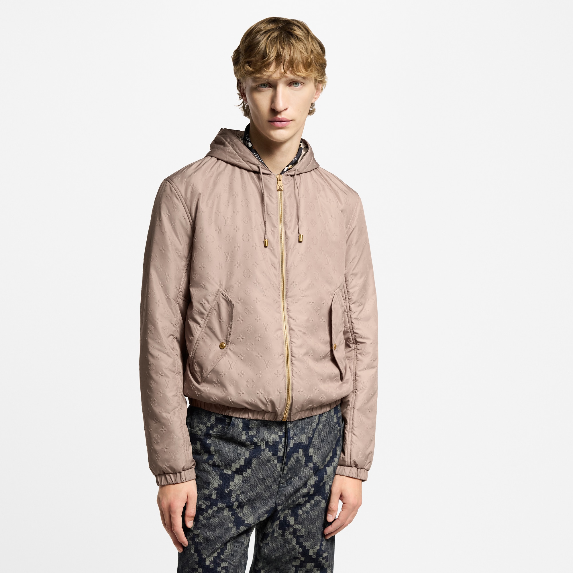 Cortavientos Monogram acolchado  Hombre Prêt-à-Porter Cazadoras y abrigos | LOUIS VUITTON (Zoom de producto)