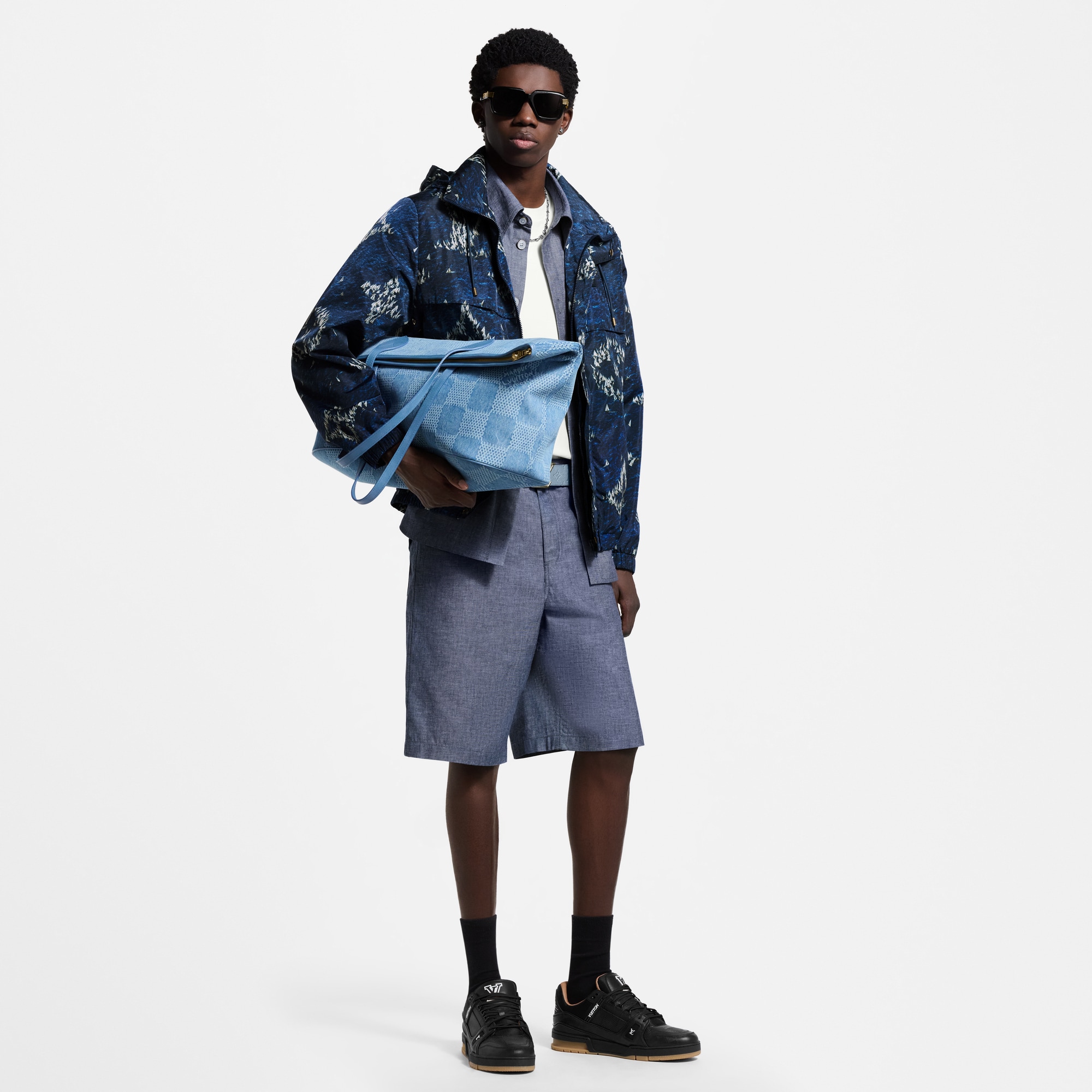 Cortavientos Monogram estampado  Hombre Prêt-à-Porter Cazadoras y abrigos | LOUIS VUITTON (Zoom de producto)