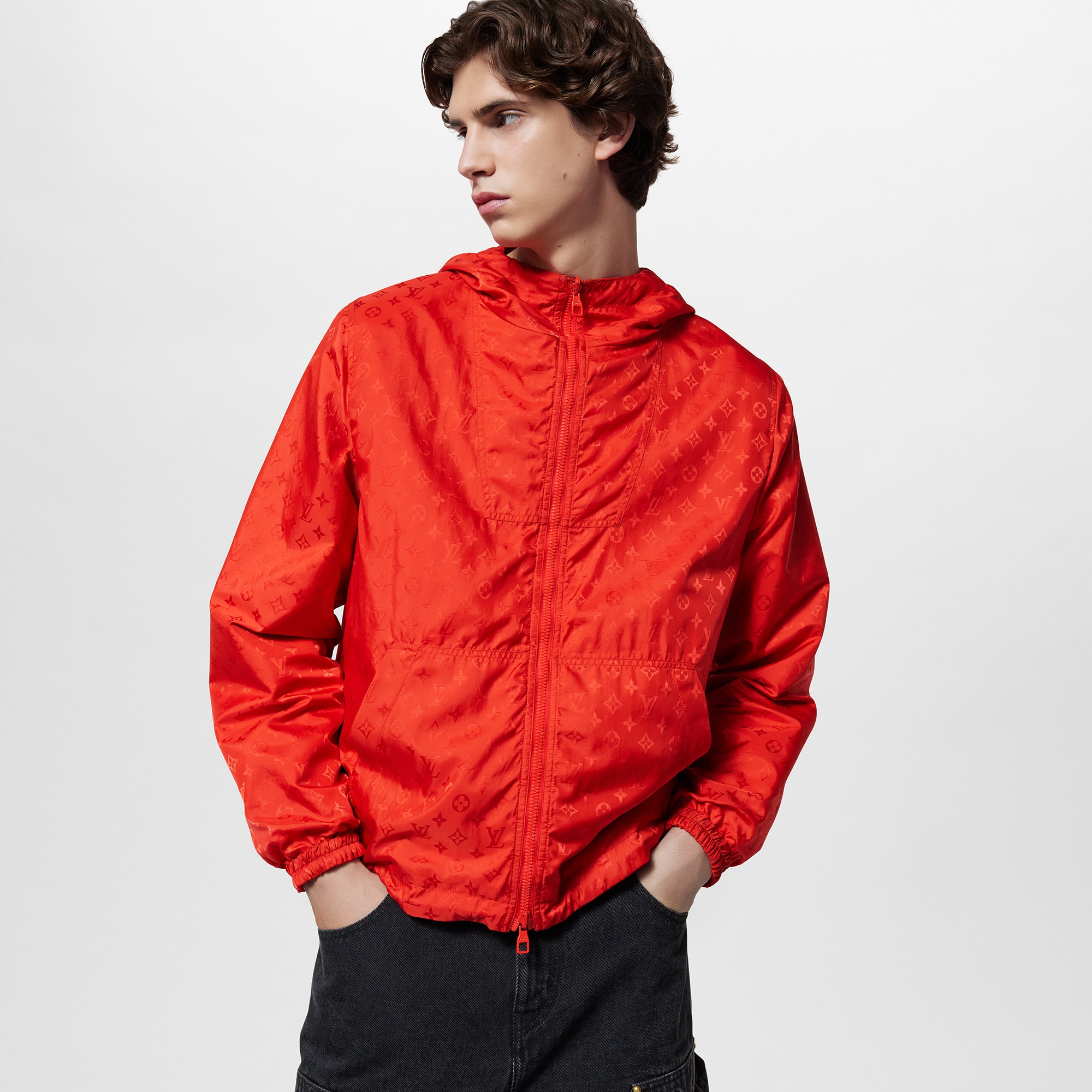 Cortavientos reversible de nailon  Hombre Prêt-à-Porter Cazadoras y abrigos | LOUIS VUITTON (Zoom de producto)