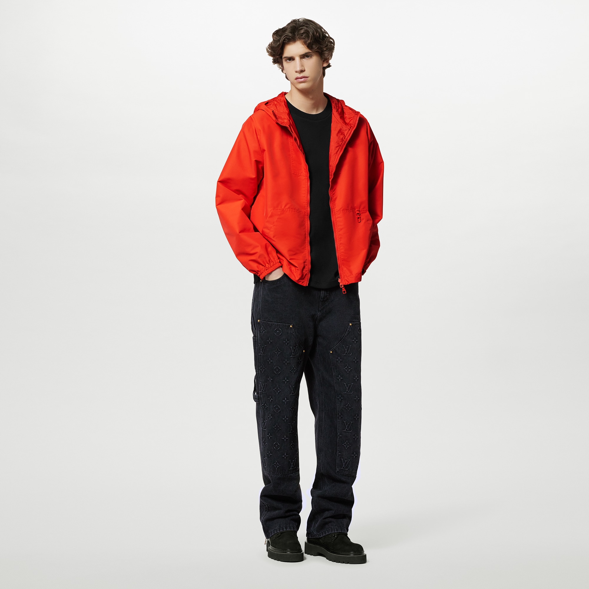 Cortavientos reversible de nailon  Hombre Prêt-à-Porter Cazadoras y abrigos | LOUIS VUITTON (Zoom de producto)