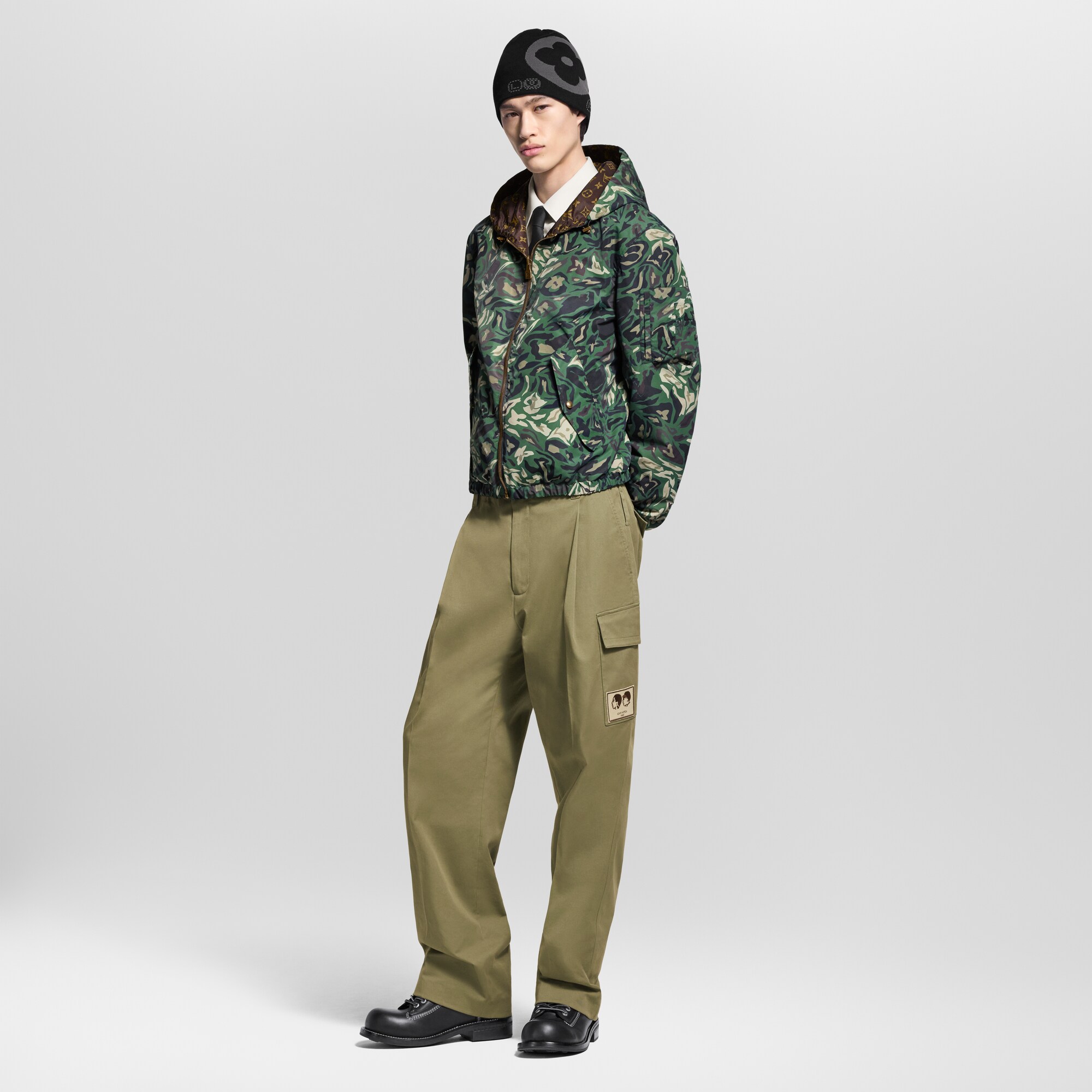 Cortavientos reversible Monogram  Hombre Prêt-à-Porter Cazadoras y abrigos | LOUIS VUITTON (Zoom de producto)