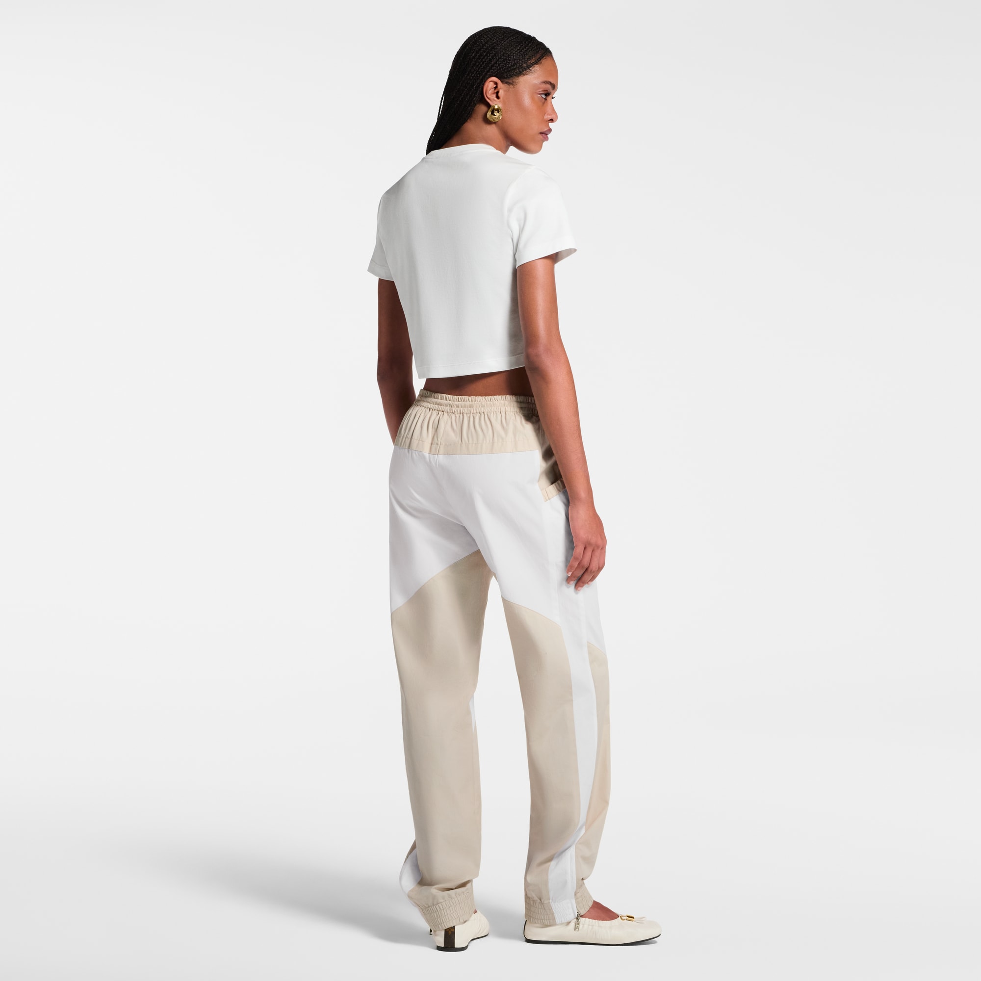 Crop top distintivo bordado  Mujer Prêt-à-Porter Tops | LOUIS VUITTON (Zoom de producto)
