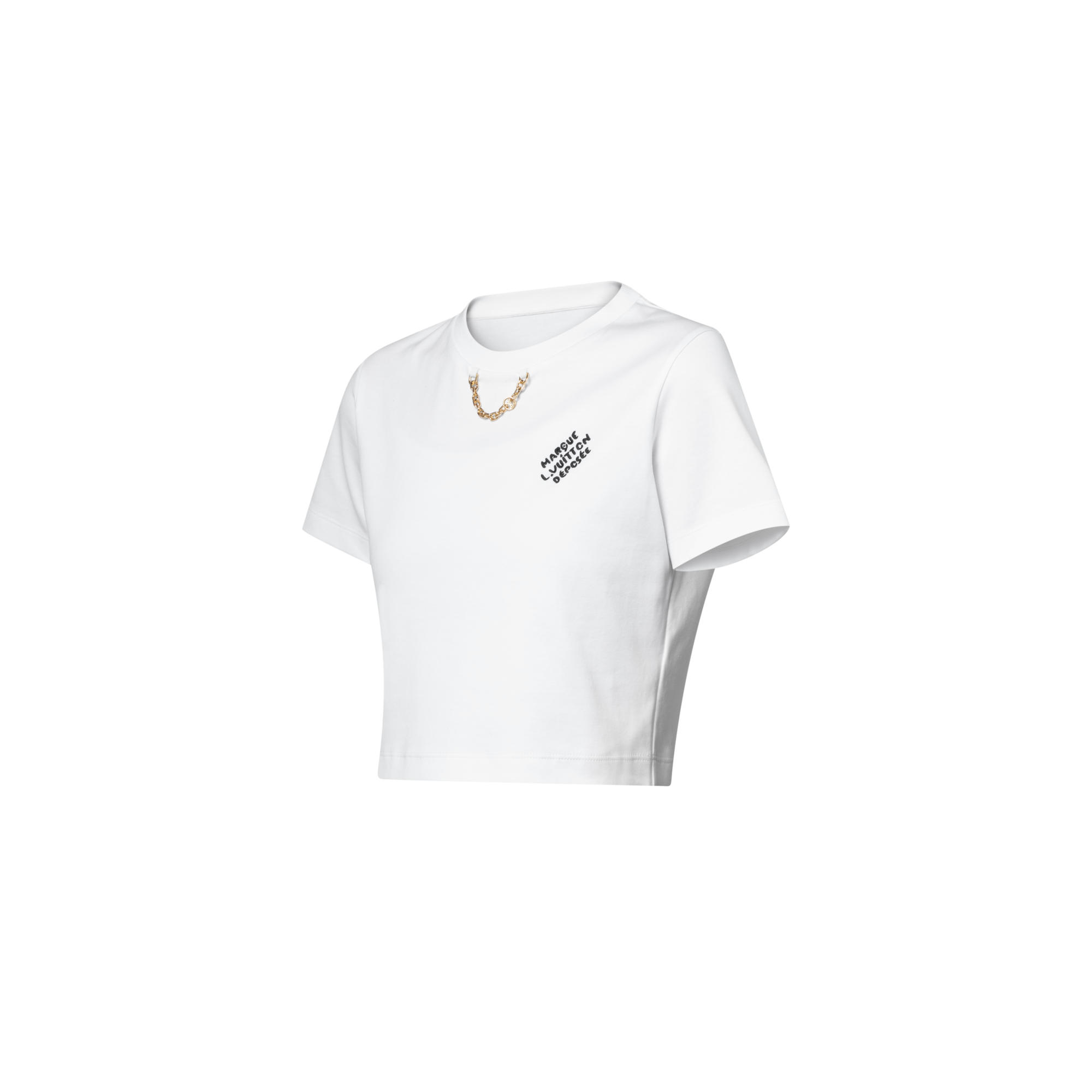 Crop top distintivo bordado  Mujer Prêt-à-Porter Tops | LOUIS VUITTON (Zoom de producto)