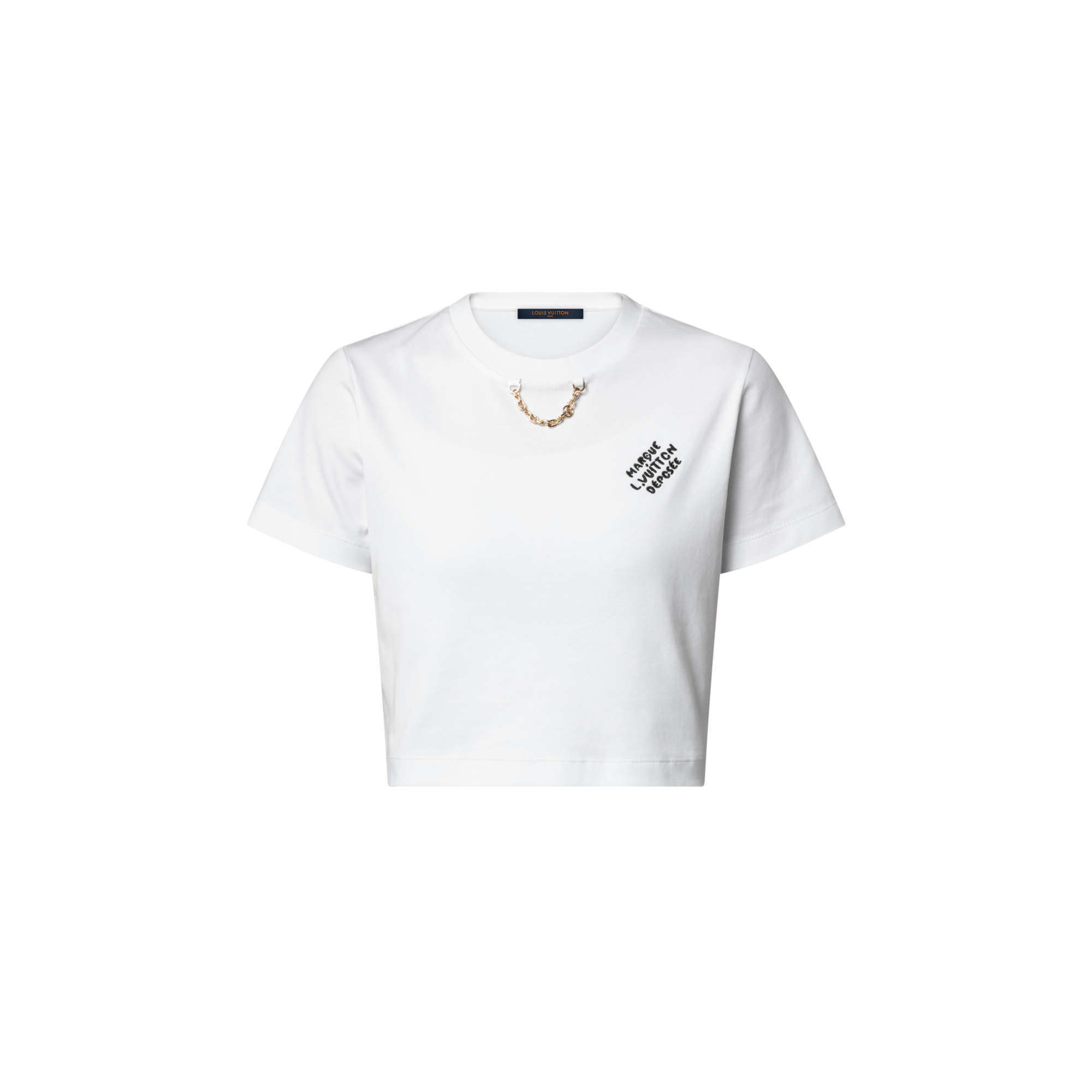 Crop top distintivo bordado  Mujer Prêt-à-Porter Tops | LOUIS VUITTON (Zoom de producto)