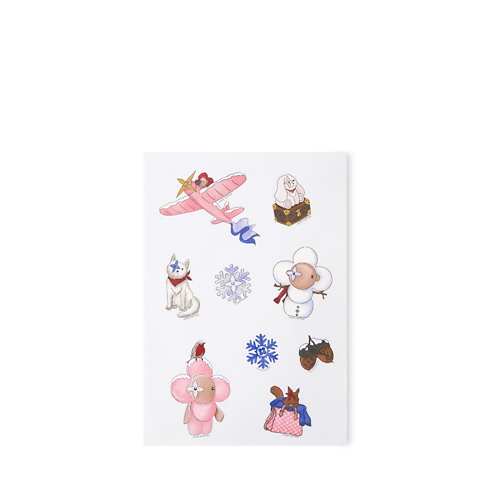 Cuaderno Jane MM y pegatinas S00 Baúles, Viaje y Hogar Libros Artículos de papelería | LOUIS VUITTON (Zoom de producto)