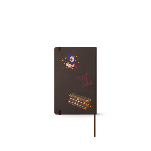 Cuaderno Jane MM y pegatinas S00 Baúles, Viaje y Hogar Libros Artículos de papelería | LOUIS VUITTON (Zoom de producto)