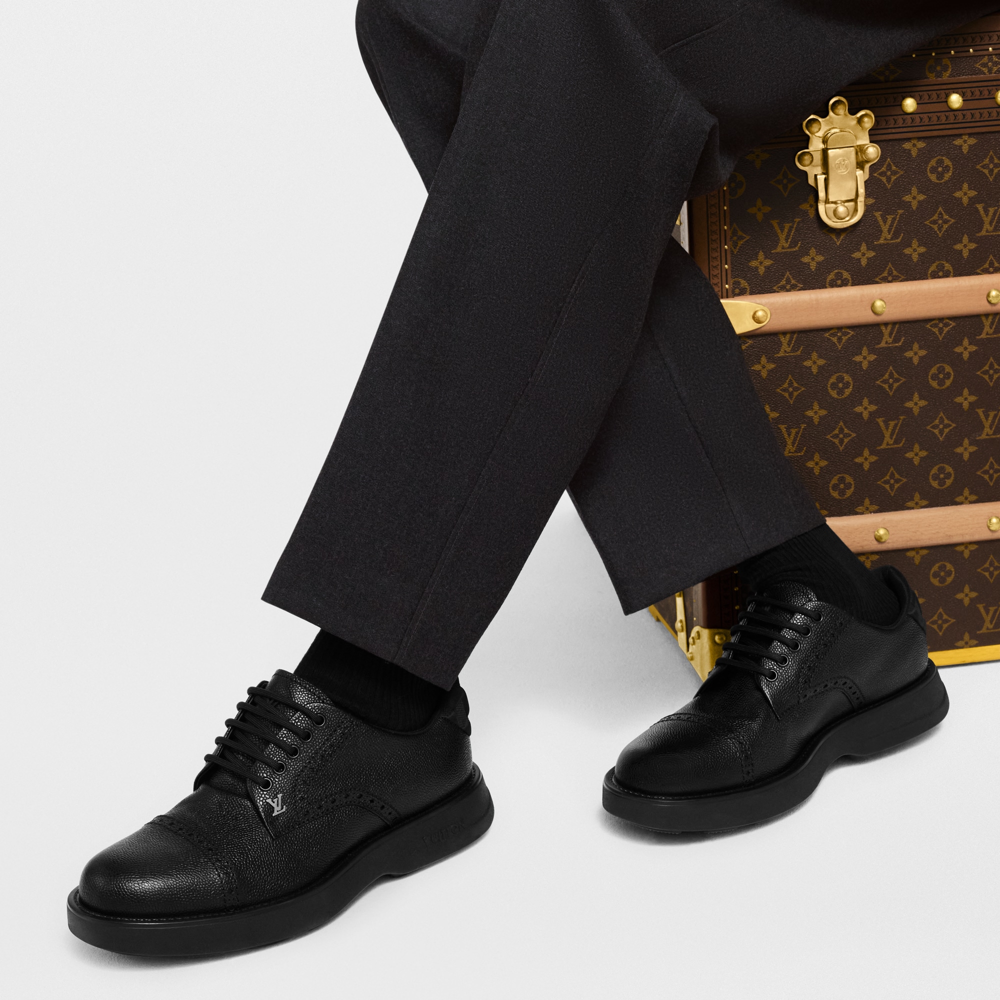 Derby Bastille  Hombre Zapatos Con Cordones y de Hebilla | LOUIS VUITTON (Zoom de producto)