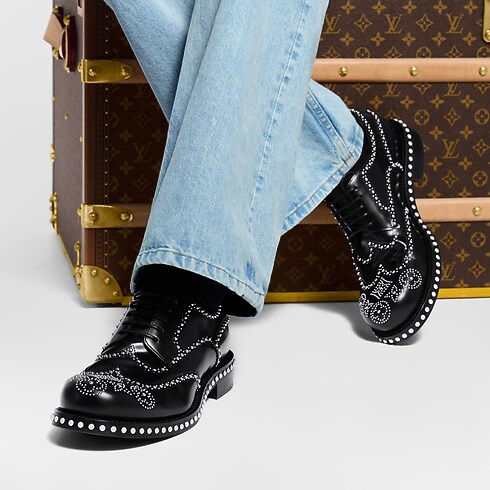 Derby LV Oxford Hombre Zapatos Con Cordones y de Hebilla | LOUIS VUITTON (Zoom de producto)