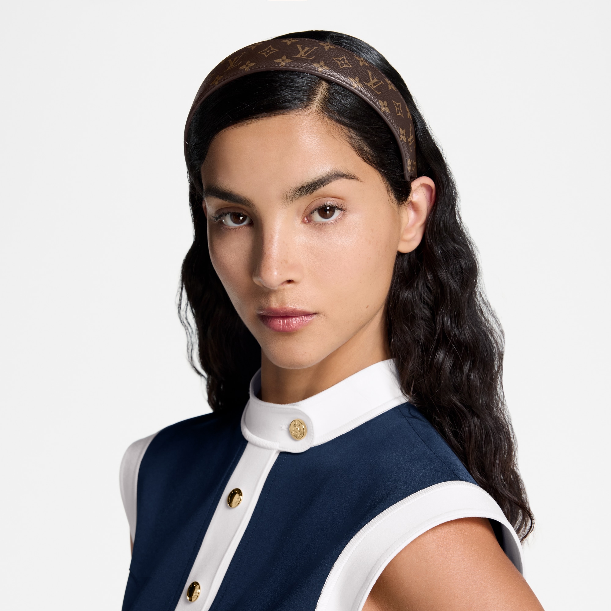 Diadema LV Outline S00 Mujer Accesorios Accesorios para el pelo | LOUIS VUITTON (Zoom de producto)