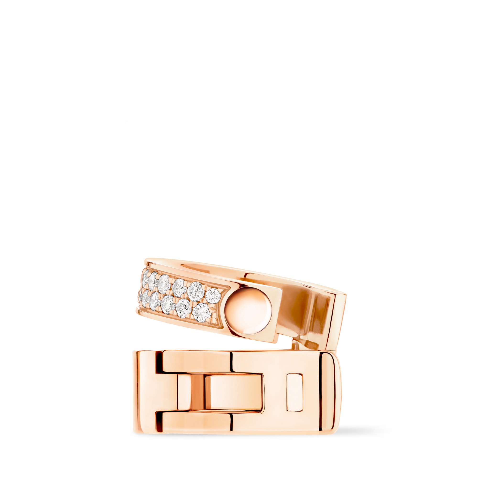 Ear Cuff Empreinte de oro rosa y diamantes (unidad)  Joyería Categorías Pendientes | LOUIS VUITTON (Zoom de producto)