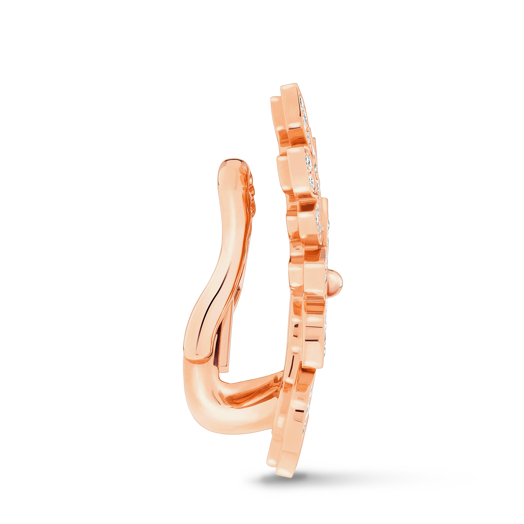 Ear Cuff Idylle Blossom de oro rosa y diamantes (unidad)  Joyería Categorías Pendientes | LOUIS VUITTON (Zoom de producto)