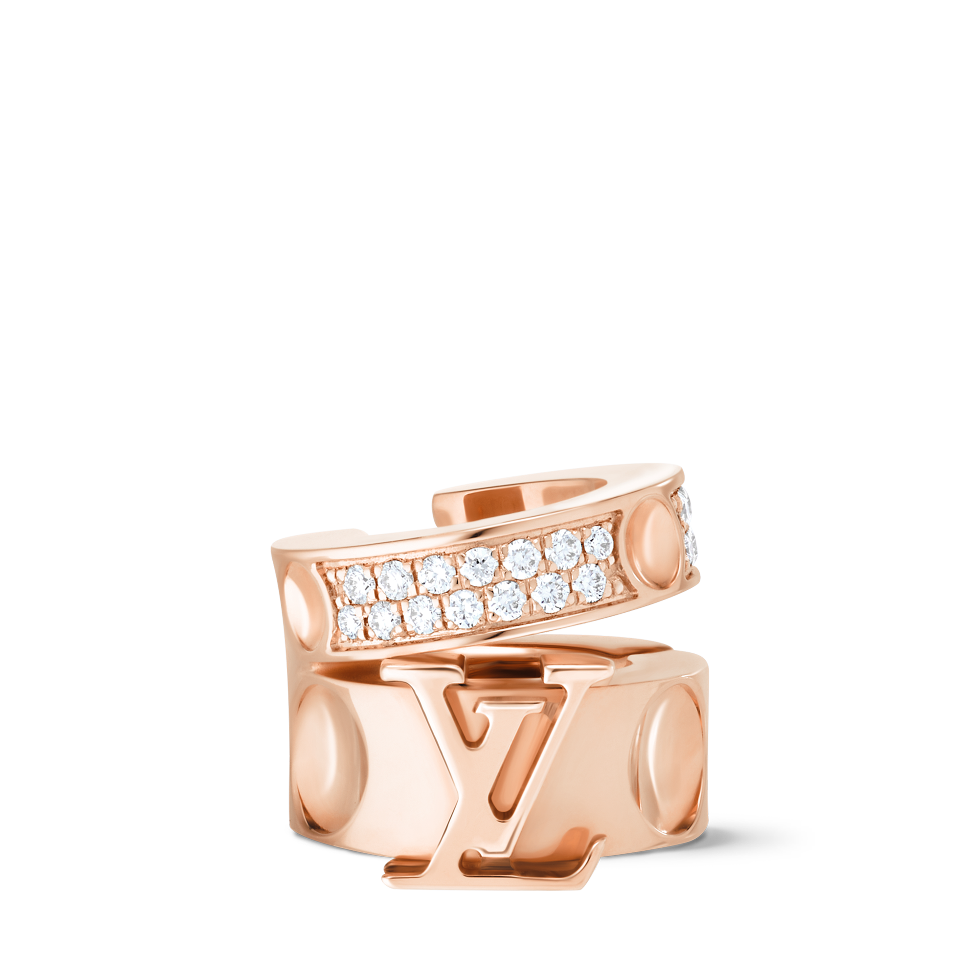 Earcuff Empreinte de oro rosa y diamantes  Joyería Categorías Pendientes | LOUIS VUITTON (Zoom de producto)