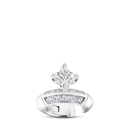 Anillo doble LV Diamonds, talla brillante redonda Les Extraordinaires Joyería Alta jotería | LOUIS VUITTON