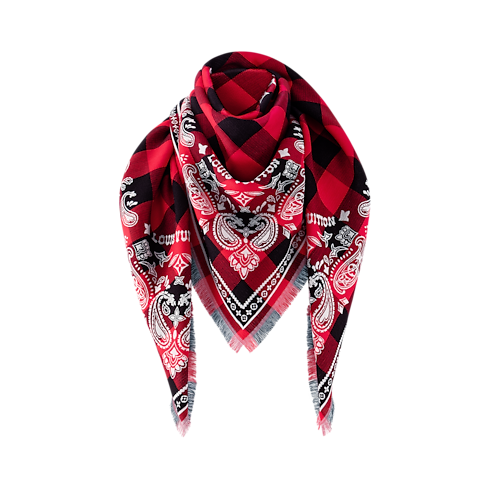 Estola Damier Buffalo S00 Hombre Accesorios Bufandas | LOUIS VUITTON (Zoom de producto)