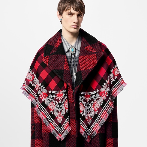 Estola Damier Buffalo S00 Hombre Accesorios Bufandas | LOUIS VUITTON (Zoom de producto)