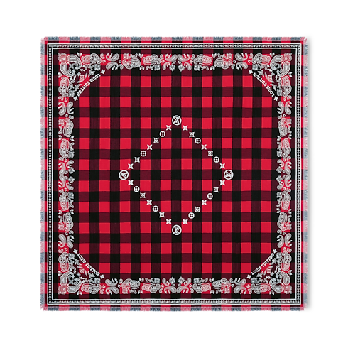 Estola Damier Buffalo S00 Hombre Accesorios Bufandas | LOUIS VUITTON (Zoom de producto)