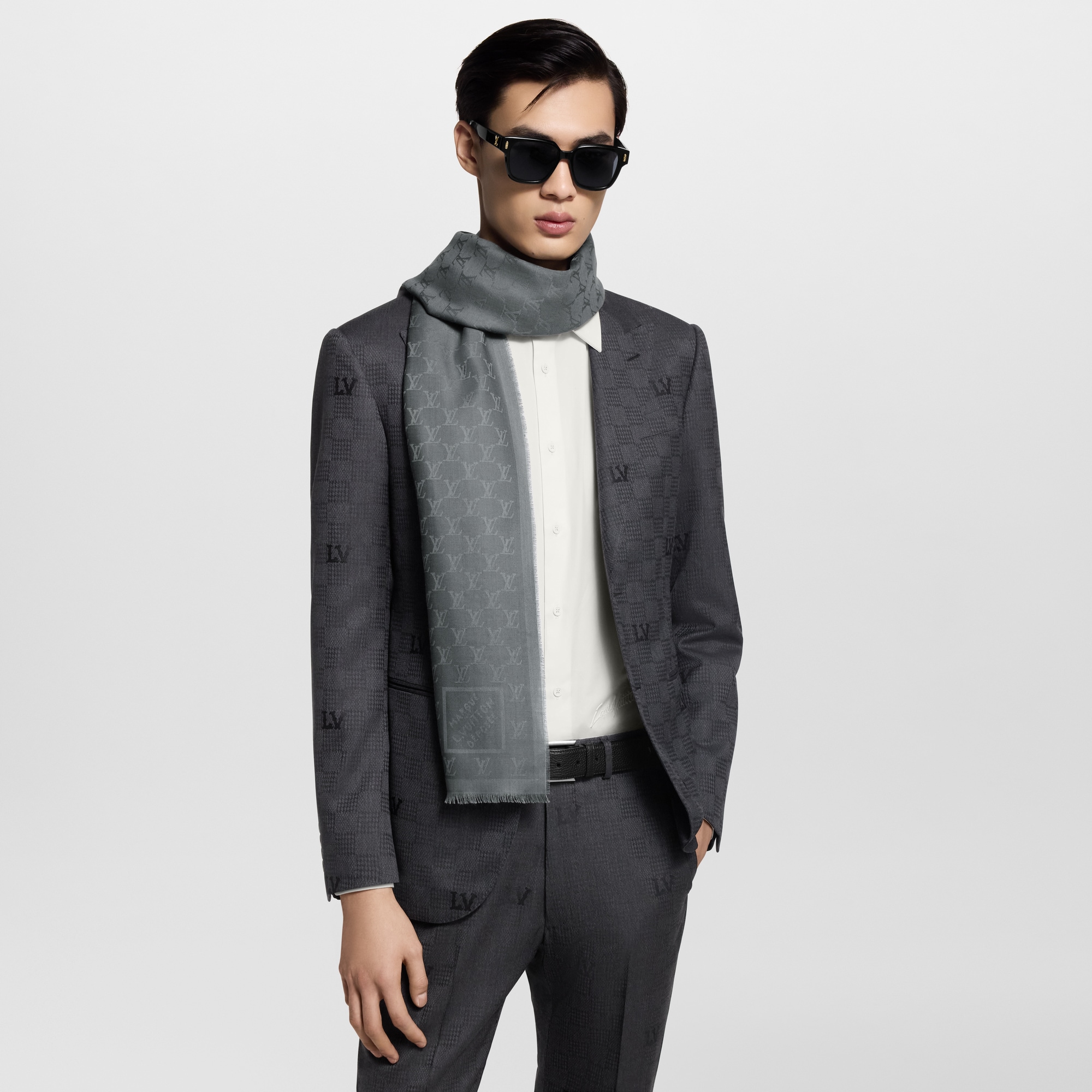 Estola LV Fishnet S00 Hombre Accesorios Bufandas | LOUIS VUITTON (Zoom de producto)