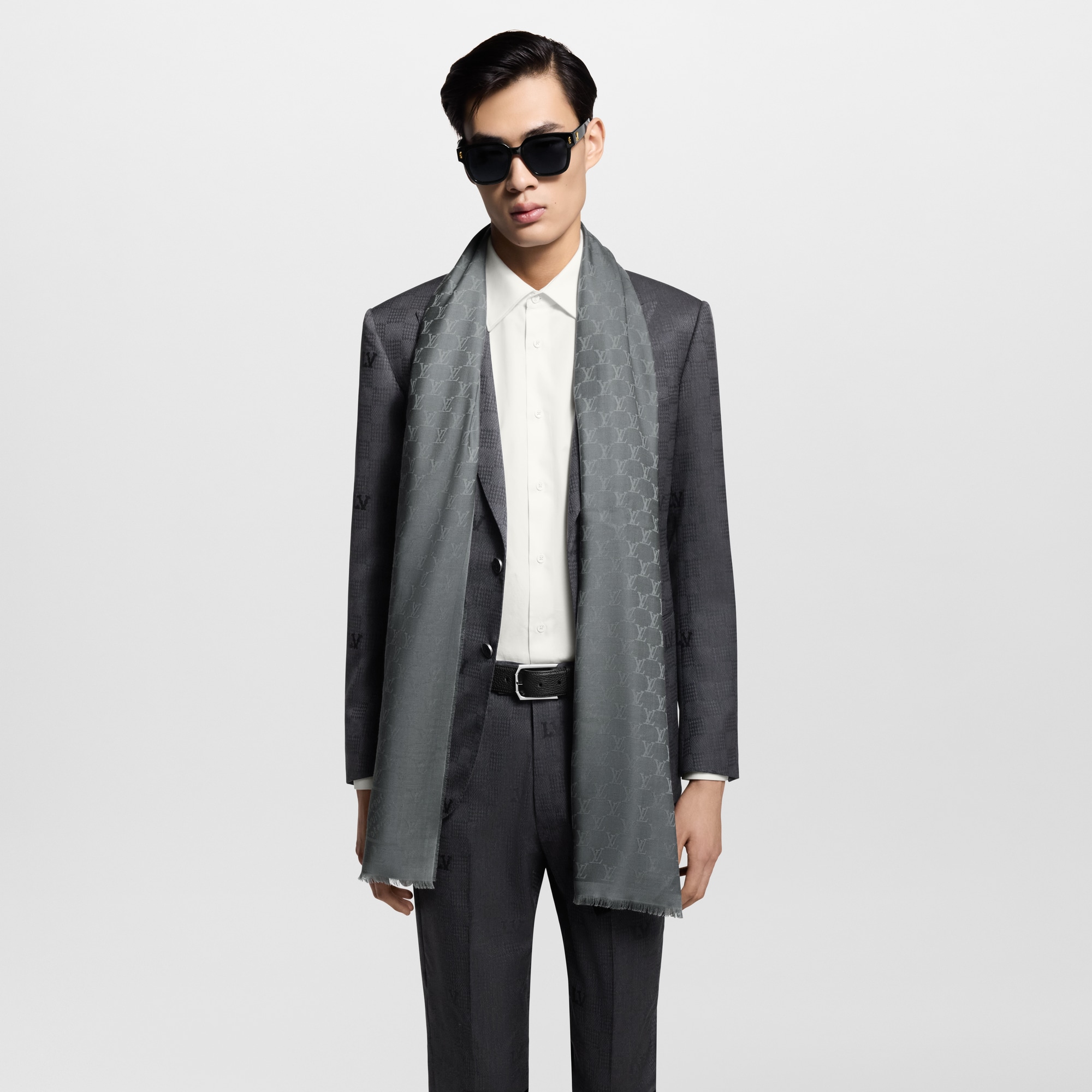 Estola LV Fishnet S00 Hombre Accesorios Bufandas | LOUIS VUITTON (Zoom de producto)