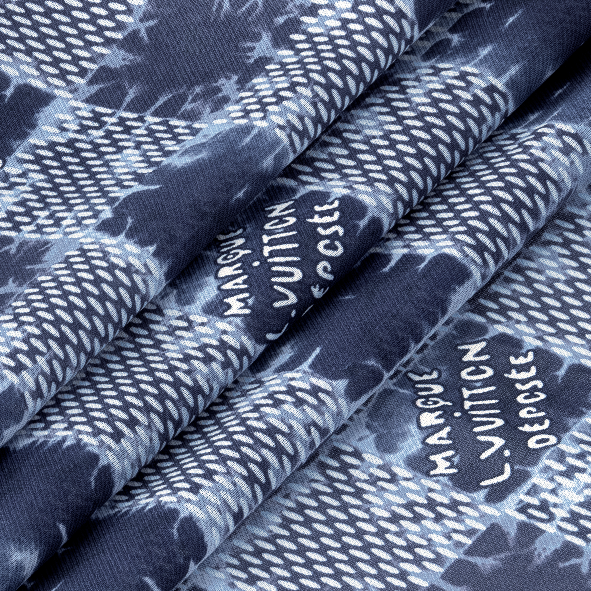 Estola Splash Damier S00 Hombre Accesorios Bufandas | LOUIS VUITTON (Zoom de producto)