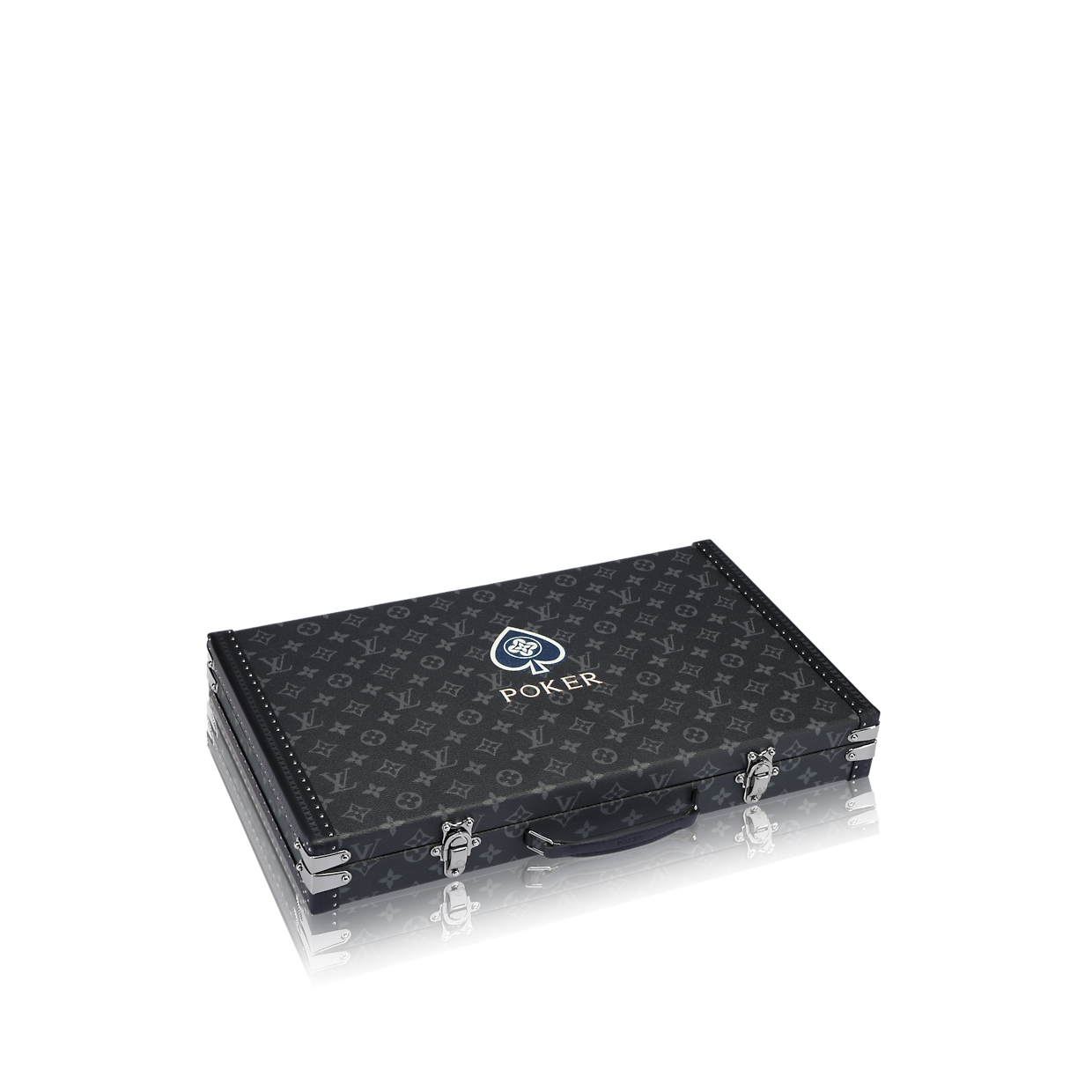 Estuche con juego de póker Lona Monogram Eclipse Hombre Viaje Rígidos | LOUIS VUITTON (Zoom de producto)