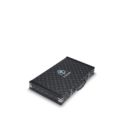 Estuche con juego de póker Lona Monogram Eclipse Hombre Viaje Rígidos | LOUIS VUITTON (Zoom de producto)