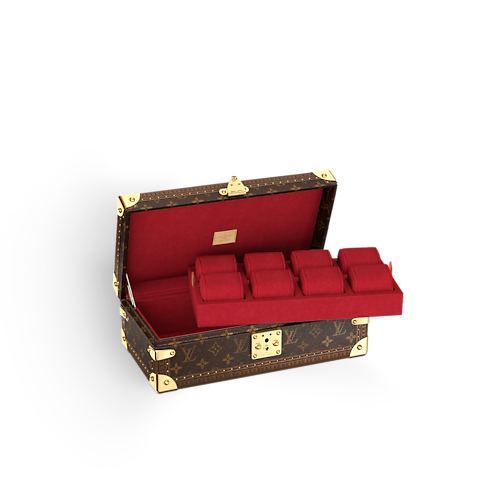 Estuche para 8 relojes Lona Monogram Les Extraordinaires Baúles Cofres | LOUIS VUITTON (Zoom de producto)