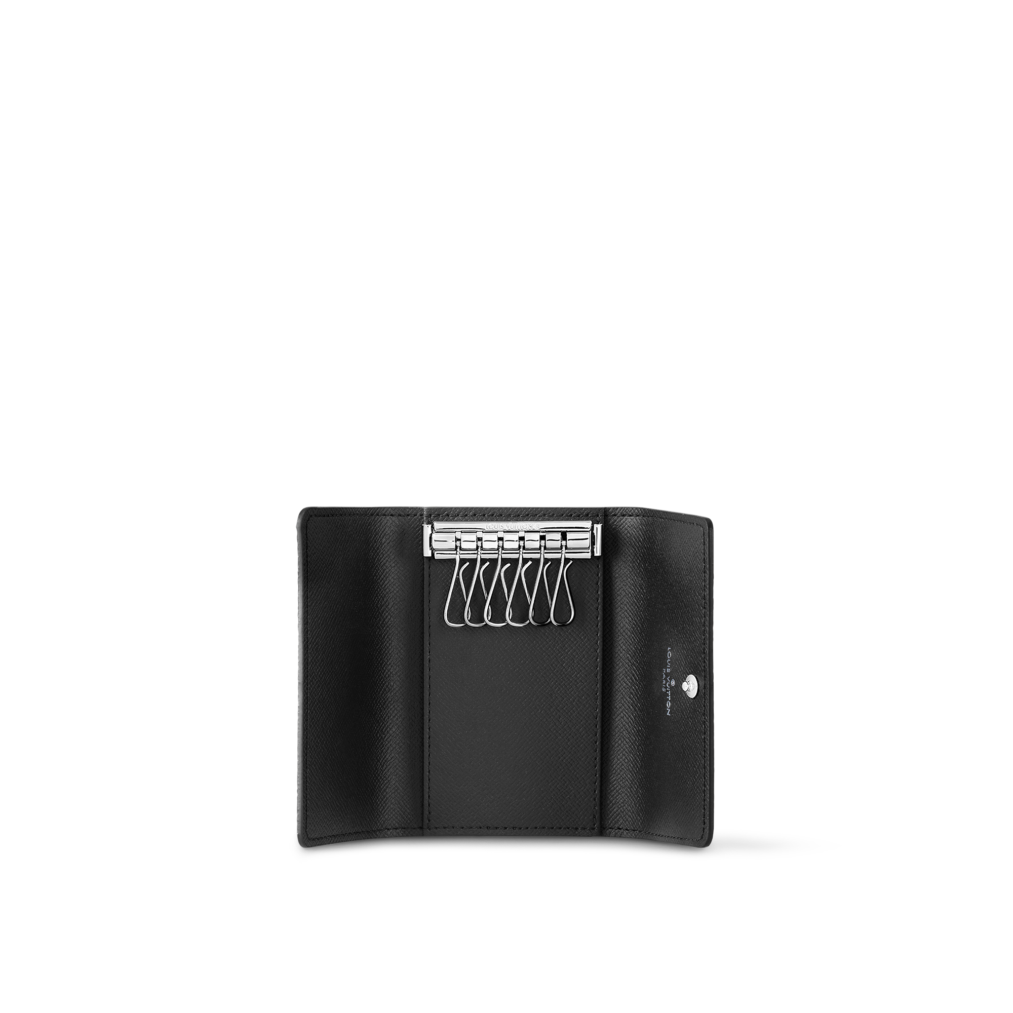Estuche portallaves 6 Lona Damier Graphite Bolsos y pequeña marroquinería Personalización de artículos de cuero } | LOUIS VUITTON (Zoom de producto)