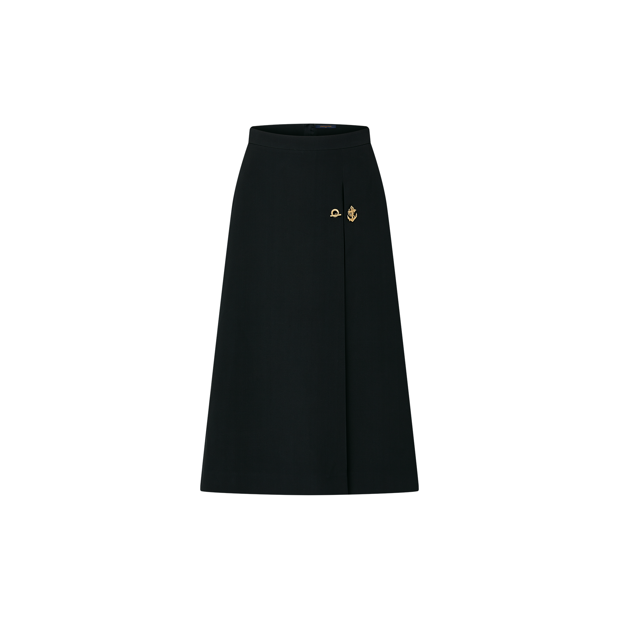 Falda acampanada con botones de ancla  Mujer Prêt-à-Porter Faldas y pantalones cortos | LOUIS VUITTON (Zoom de producto)