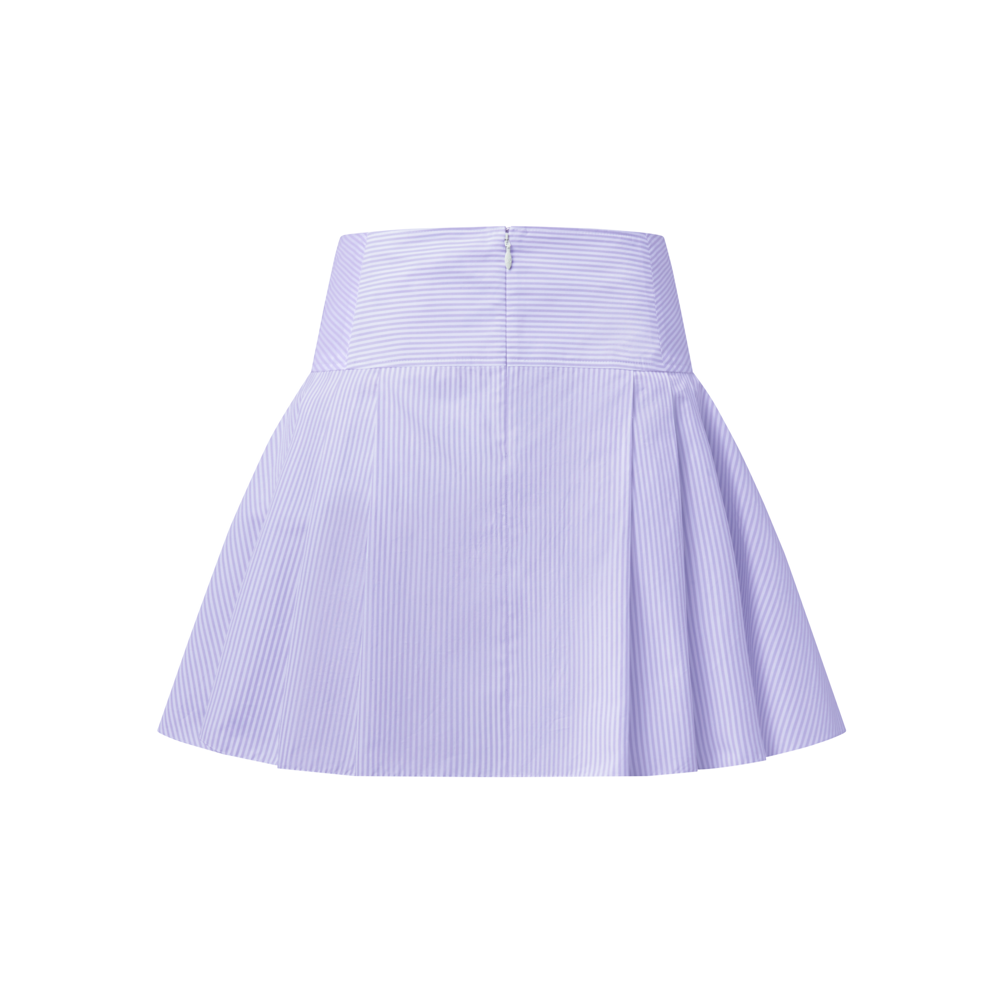 Falda con botones repujados y rayas  Mujer Prêt-à-Porter Faldas y pantalones cortos | LOUIS VUITTON (Zoom de producto)