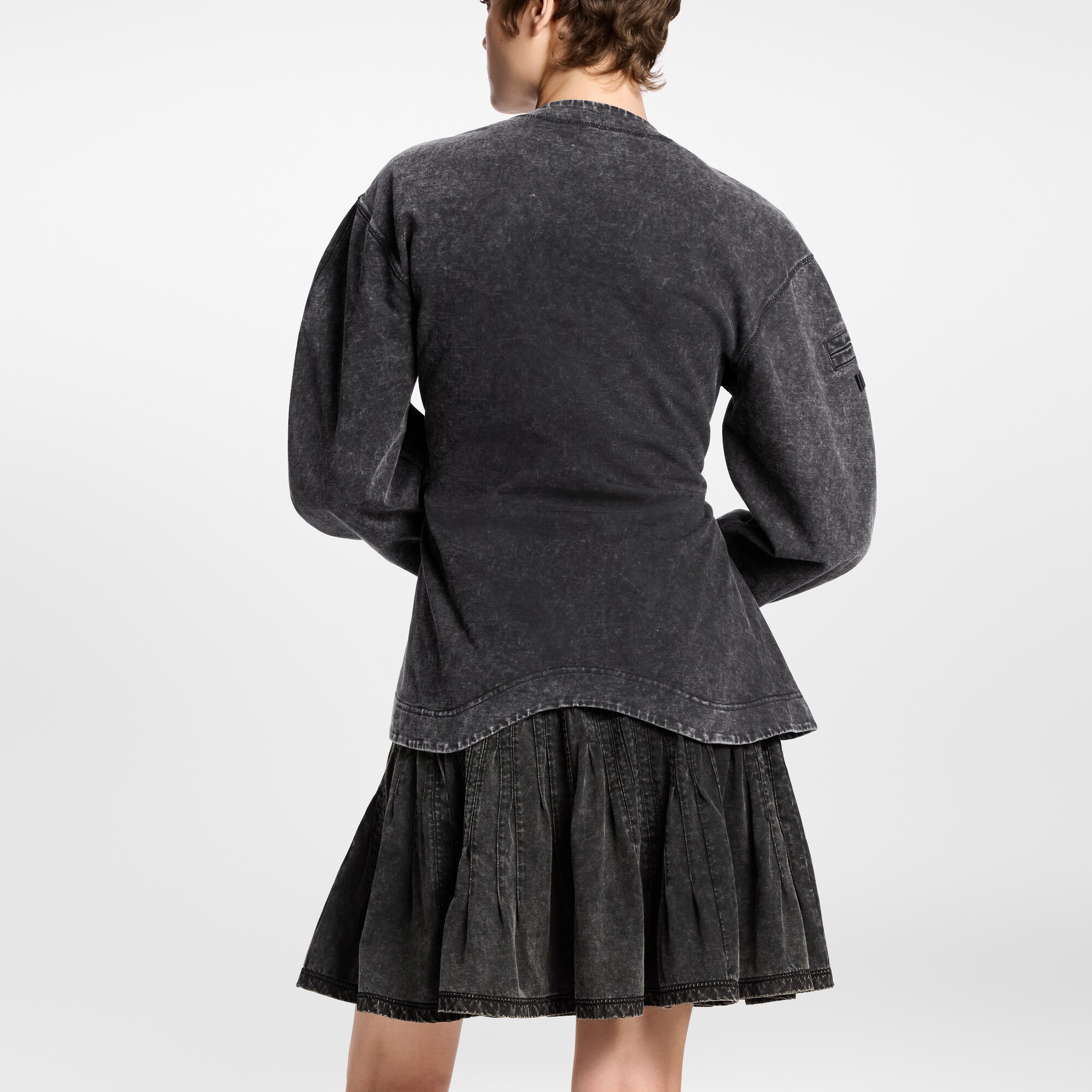 Falda plisada de punto  Mujer Prêt-à-Porter Faldas y pantalones cortos | LOUIS VUITTON (Zoom de producto)