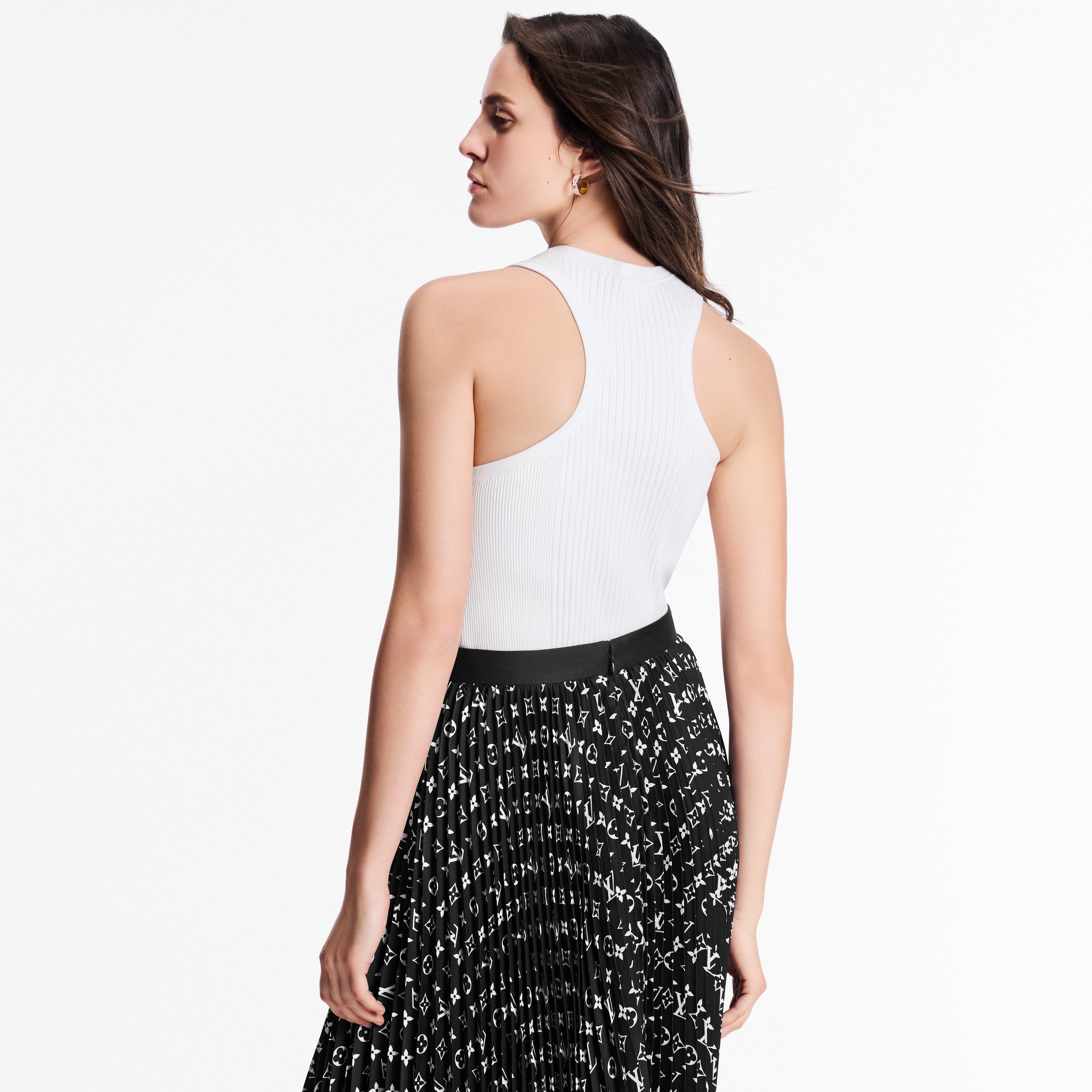 Falda plisada Monogram  Mujer Prêt-à-Porter Faldas y pantalones cortos | LOUIS VUITTON (Zoom de producto)
