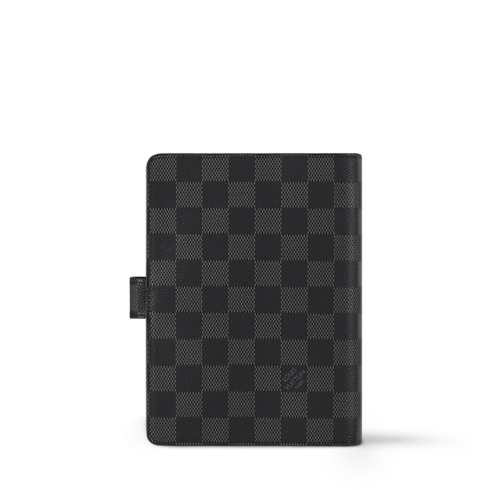 Funda de Agenda de anillas mediana Lona Damier Graphite Baúles, Viaje y Hogar Libros Artículos de papelería | LOUIS VUITTON (Zoom de producto)