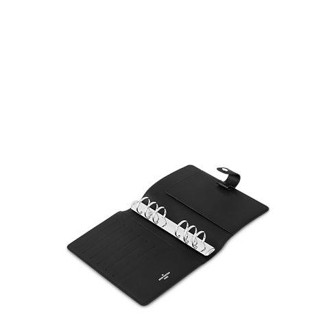 Funda de Agenda de anillas mediana Lona Damier Graphite Baúles, Viaje y Hogar Libros Artículos de papelería | LOUIS VUITTON (Zoom de producto)