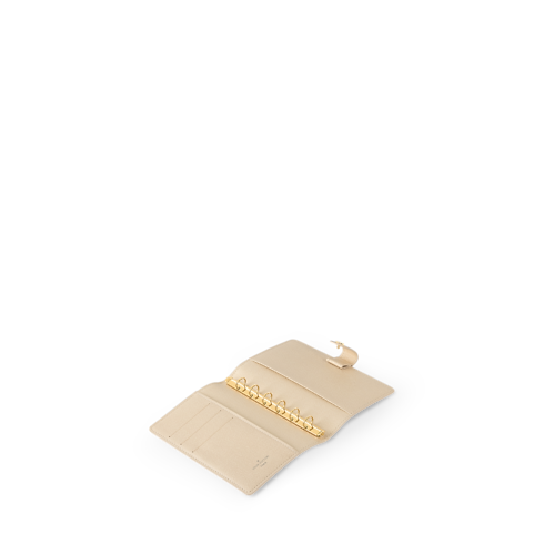 Funda de agenda de anillas pequeña Lona Damier Azur Bolsos y pequeña marroquinería Personalización de artículos de cuero } | LOUIS VUITTON (Zoom de producto)