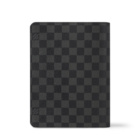 Funda de agenda de escritorio Lona Damier Graphite Baúles, Viaje y Hogar Libros Artículos de papelería | LOUIS VUITTON (Zoom de producto)