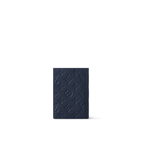 Funda de pasaporte Piel Monogram Shadow Hombre Viaje Accesorios de viaje | LOUIS VUITTON (Zoom de producto)